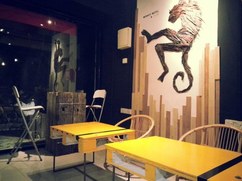 Monkey Motel Cafe Malacca Exterior foto